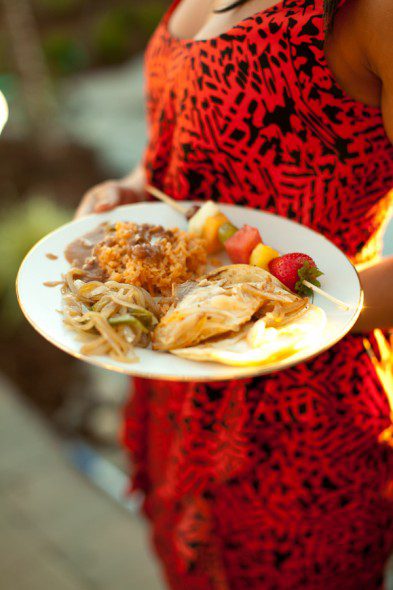 Bunn Salarzon - mexican catering at outdoor wedding
