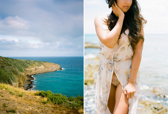 Bunn Salarzon - hawaiian boudoir photography on the beach